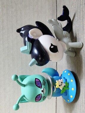Tokidoki Collectible Vinyl Figures Capt. Whiskers Gwen Galatic Cats Mermicorno